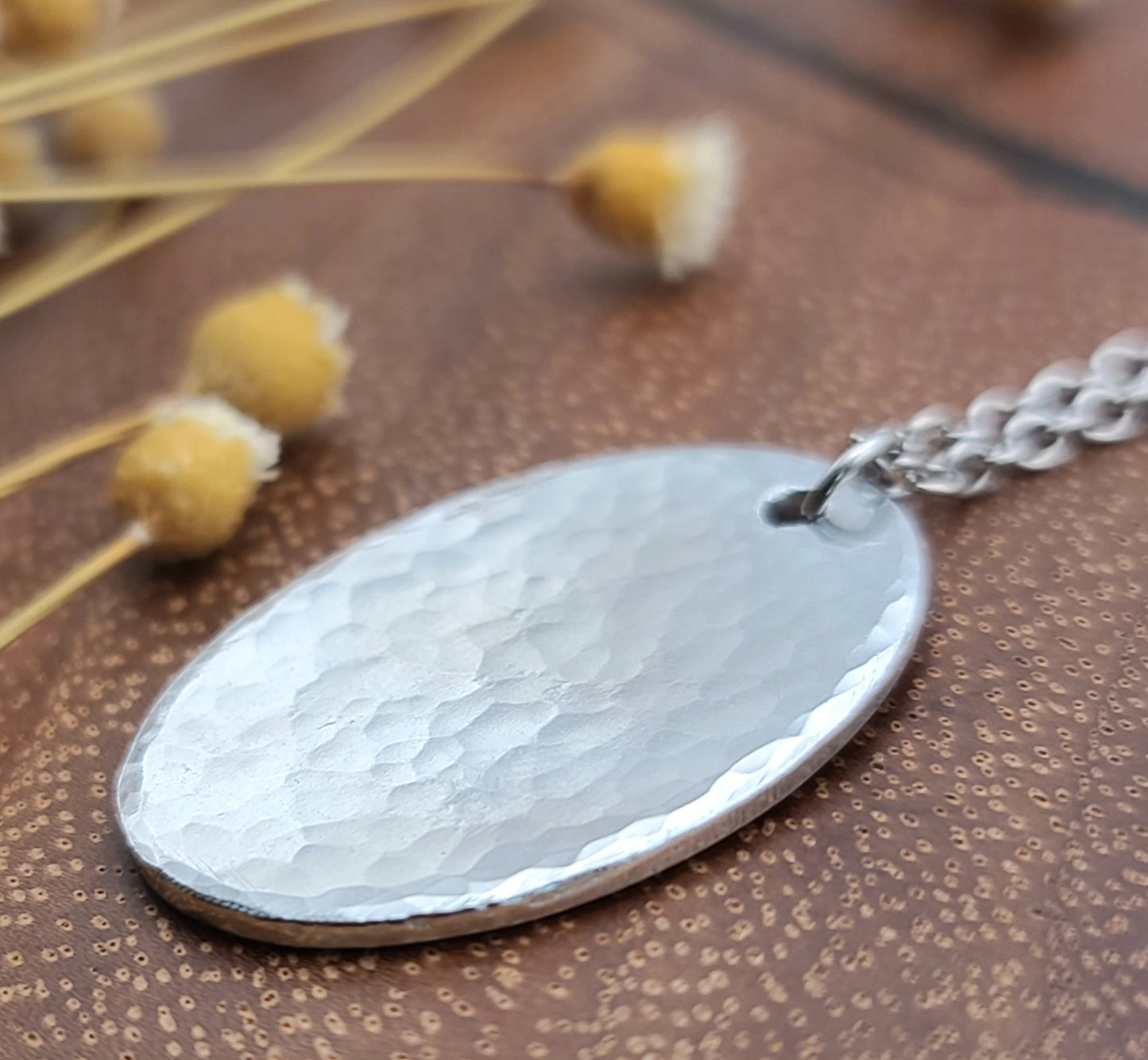 Matthew Bird Necklace | Aluminum Pendant with Stainless Steel Chain