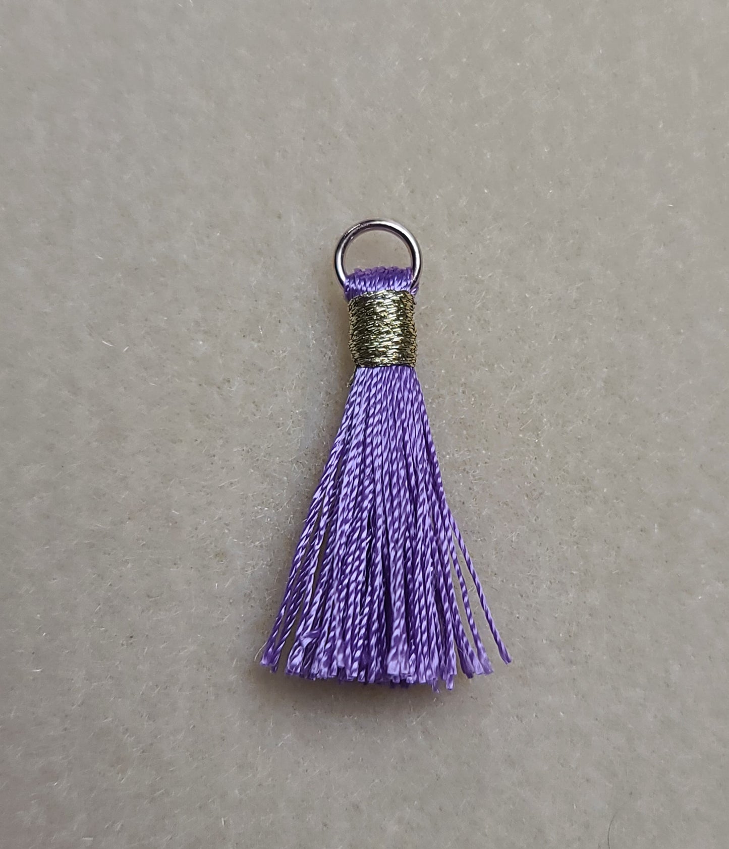 "He First Loved Us" Hand Stamped Metal Keychain | Pewter