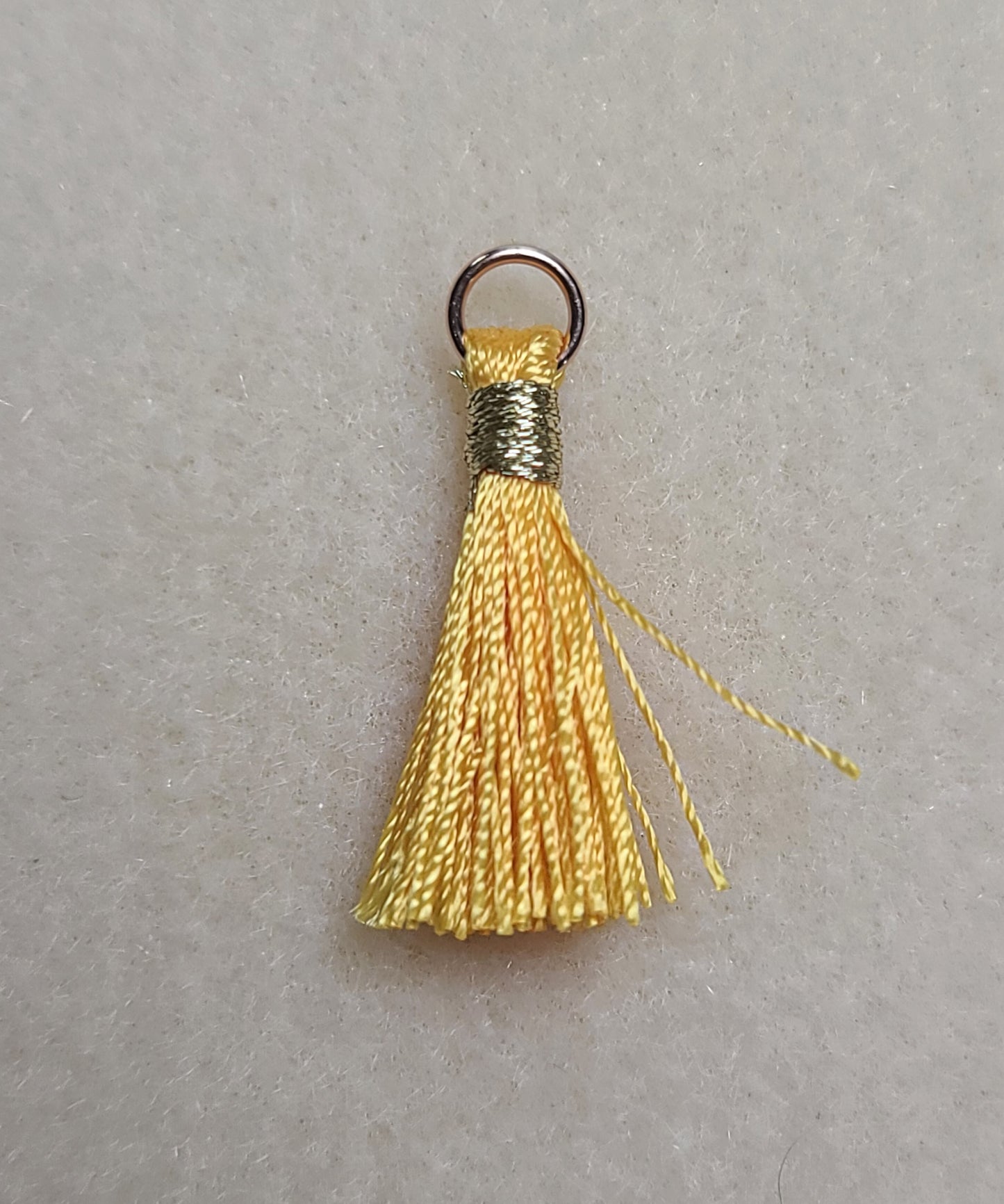 "He First Loved Us" Hand Stamped Metal Keychain | Pewter