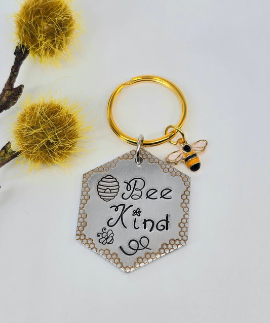 Bee Kind Keychain