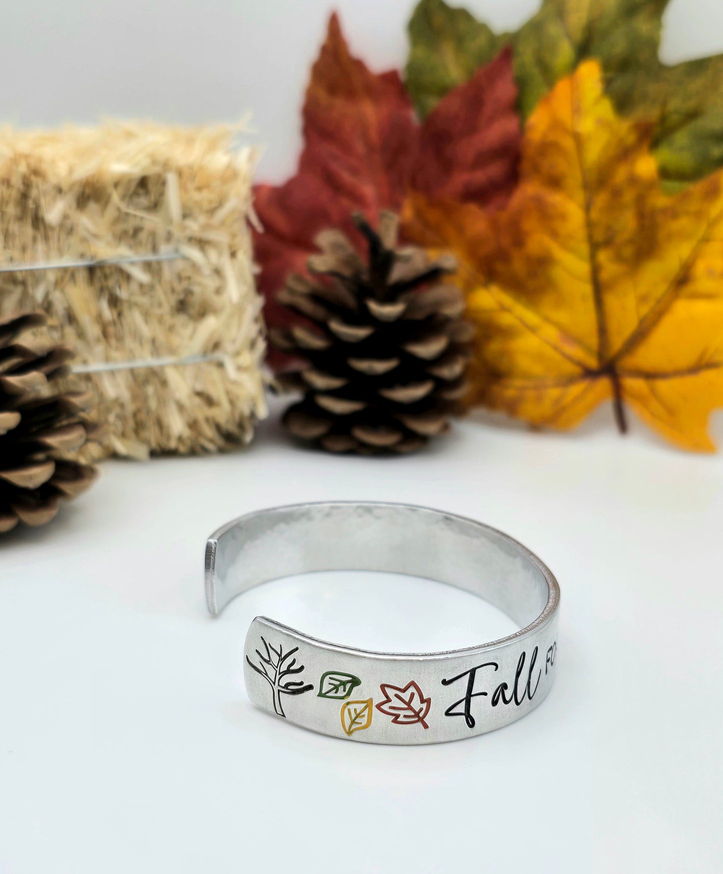 Fall for Jesus Cuff Bracelet