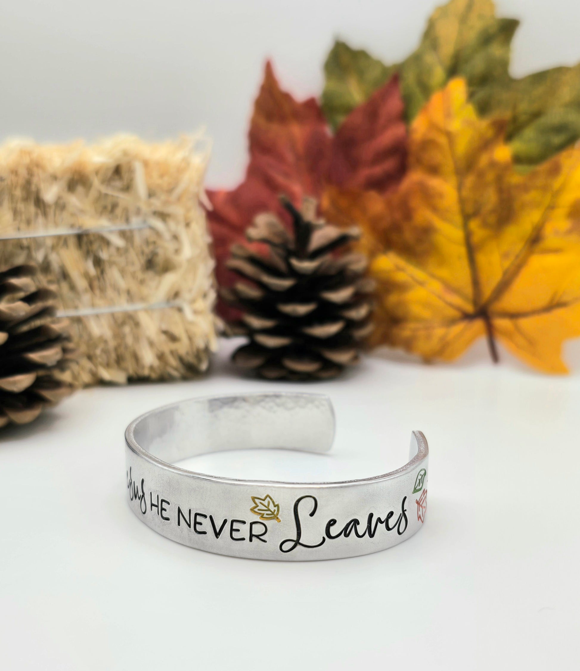 Fall for Jesus Cuff Bracelet