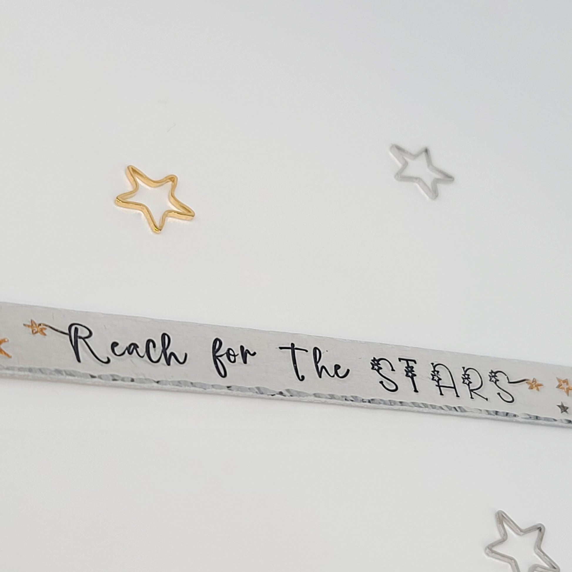 "Reach for the Stars" Bookmark | Aluminum